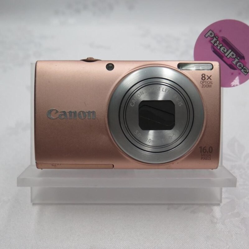 Canon Powershot A4000 IS ♡𝘾𝙤𝙢𝙚𝙨 𝙬𝙞𝙩𝙝♡ ❥ Camera ❥ Battery ❥ SD card ❥ Charger ❥ SD card reader (if you purchase let me know if you need lightning or usb-c) ❥ Regular hand strap ❥ Beaded hand strap ❥ Case ♡ This cam has been tested extensively to make sure that everything is functional!! We can assure you that every feature has been tested and works perfectly!! ♡ 𐙚 Our shipping days are Tuesday and Thursdays so you should receive your camera 2-7 days after! #DigitalCamera #DigiCam #Camera #Canon #Powershot