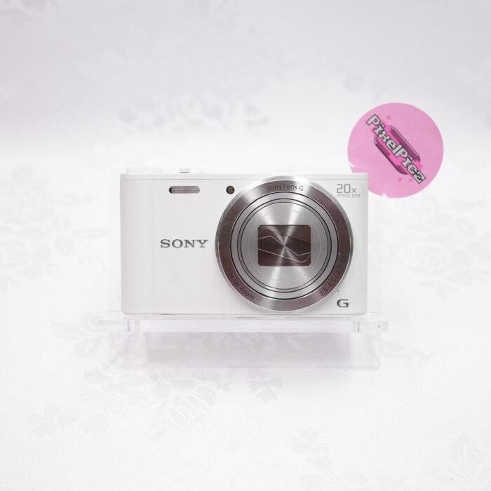 Sony White and Silver Cameras-and-accessories